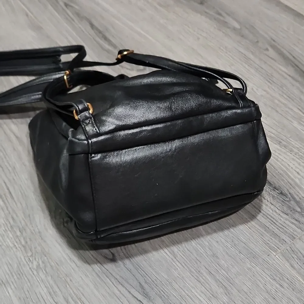 Y2K Black Etienne Aigner Backpack Sling Bag
